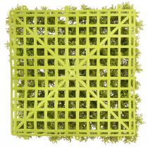 Artikel Kunstig mosmosmåtte – perfekt til mosbillede lysegrøn 25×25cm