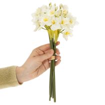 Artikel Påskeliljegren til sæsonbestemte bryllupsarrangementer, smuk, 33 cm, 6 stk.