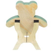 Artikel Blomsterskumbamsefigur med stativ, 48,5 cm x 42 cm, H5 cm, 1 stk.