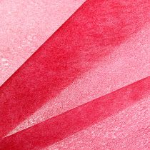 Artikel Dekorativ fleece 60cm x 20m baccarat rød