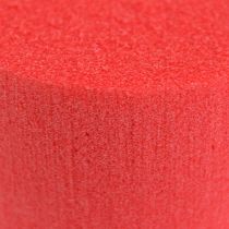 Cylinder Ø8cm rød 6stk