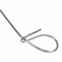 Artikel Øjebindingstråd sølvgalvaniseret 1mm x 120mm 100 stk
