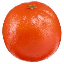 Artikel Orange kunstig dekorativ frugt kunstig frugt Ø8cm 4 stk