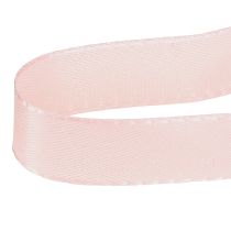 Artikel Dekorativt gavebånd lyserødt bånd selvedge 15mm 3m 10 stk