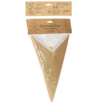 Artikel Julestjernelys, papirstjernedekoration, festligt, elegant design