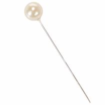 Artikel Perlehovednåle, champagnefarvet, Ø10 mm, 60 mm