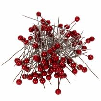 Artikel Perlehovednåle Ø6mm 65mm Rød