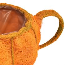 Artikel Plantekrukke græskar dekoration orange gul grøn Ø19cm H12cm