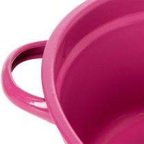 Artikel Plademetalplantekasse, forårsdekoration til stuen, 25 cm, 3 stk.
