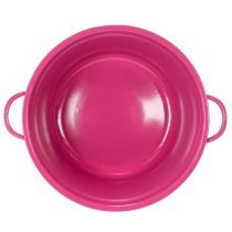 Artikel Plademetalplantekasse, forårsdekoration til stuen, 25 cm, 3 stk.