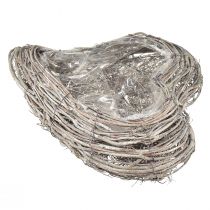 Artikel Planteskål rattan buet naturhvid 30x35cm 2stk