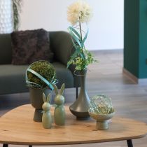 Artikel Trofædesign Metal til boligindretning til stilfuld indretning, moderne dekoration, 23 cm