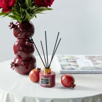 Artikel Rumduftdiffuser granatæbleduftpinde glas 75ml