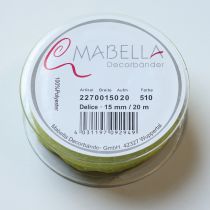 Artikel Bånd med prikker til dekorativ gaveindpakning, 1,5 cm bredt, 20 m langt