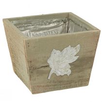 Artikel Shabby Chic Træplantekasse Grå 11×14,5×14cm