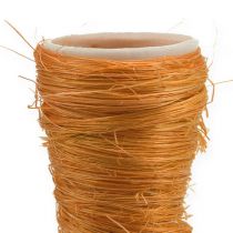 Spids vase Sisal Orange Ø4,5cm L60cm 5stk
