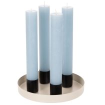 Artikel Magnetisk lysestage, mat finish, 4 cm, 4 stk.