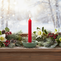 Artikel Koniske lysestager egnet til blomsterarrangementer og dekorationer, 10 cm, 2 stk.