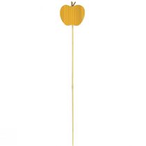 Artikel Blomsterstik efterår dekorativt stik trææble 5x5,5cm 8 stk