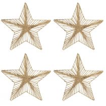 Artikel Star Jute Natural Rustik Julestjerne 30cm 4stk