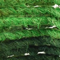 Artikel Stjerner jute til juledekoration julestjerner grøn 15cm 8 stk
