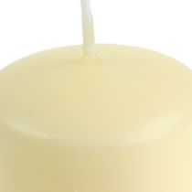 Artikel Søjlelys creme Lys H145mm Ø50mm creme 12stk