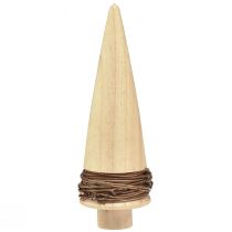 Artikel Juletræ træ natur bordpynt Jul H18cm 2 stk