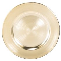 Artikel Små runde blanke dekorative tallerkener, 17 cm, 6 stk.
