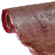 Artikel Bordbånd dekorative bånd Bordeaux guld frynser B28cm L2,5m