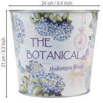 Artikel Metalplantekasse til hortensia, Ø24cm H21cm