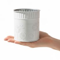 Artikel Mælkebøttepotte, hvid, Ø9,5 cm, H11 cm