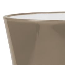Artikel Vase &quot;Fizzy&quot; Ø16cm H27cm platin grå 1 stk