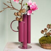 Artikel Slank, moderne vase til elegant borddekoration; eksklusiv dekorativ vase med et slående design; 31 cm