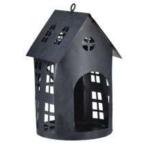 Artikel Fuglehus antikgrå metal 30x15 cm