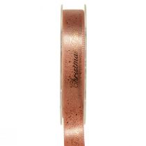 Artikel Julebånd Juletid Bånd Rød Brun Guld 15mm 20m