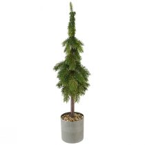 Artikel Spidsgran i potte kunstigt juletræ Ø12cm H70cm