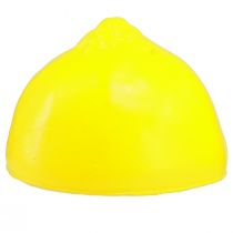 Artikel Kunstige gule citrondekorationer, 18 dele - Realistiske citronhalvdele