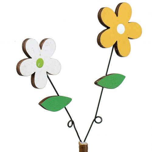 Artikel Pyntestik træblomst H44cm 6 stk