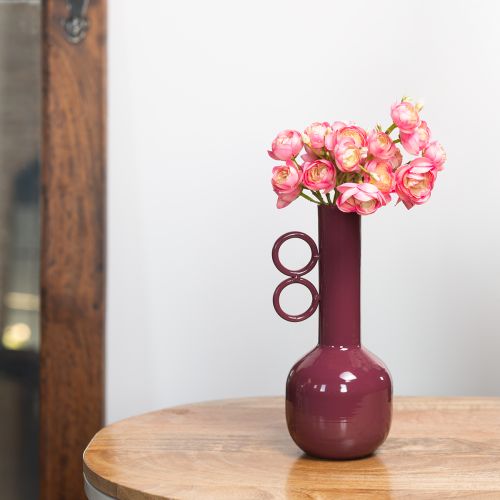 Artikel Kunstig Ranunkelbuket, Stilfuld Borddekoration, 32 cm, 5 Stk.