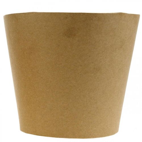 Artikel Plantekasse, urtepotte, papirpottepotte natur Ø15cm H13cm 4stk