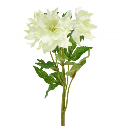 Artikel Julerose Kunstig Snerose Dekorative Silkeblomster 36cm