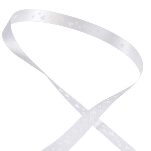 Artikel Gavebånd hvidt bryllupsbånd pyntebånd 15mm 20m