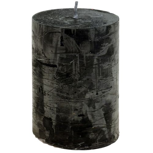 Artikel Sorte lys Ensfarvede søjlelys 60x80mm 4stk