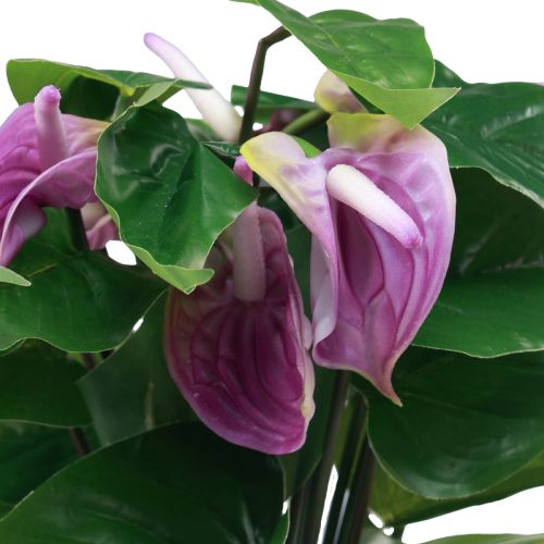 Artikel Kunstige blomster kunstige anthurium kunstige planter i potte 41cm