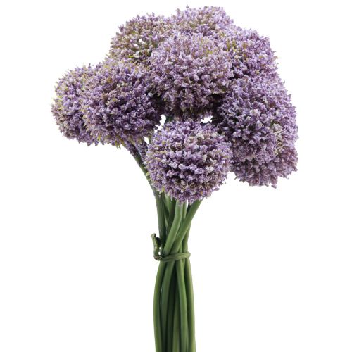 Floristik24 Kunstige Blomster Kugleblomst Allium Kunstlilla 25cm 12 stk