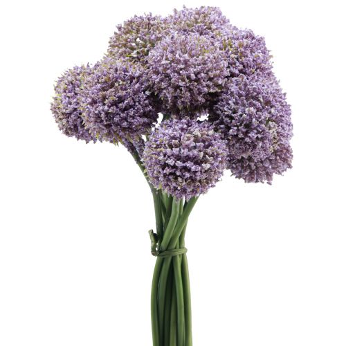 Floristik24 Kunstige blomster kugleblomst allium kunstlilla 25cm 12stk