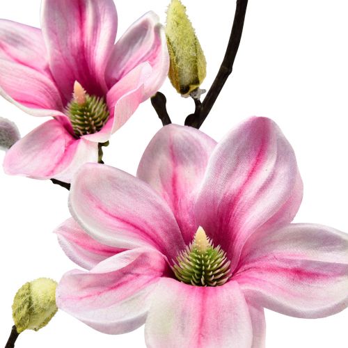 Artikel Kunstig blomst magnolia gren magnolia kunstig pink 59cm