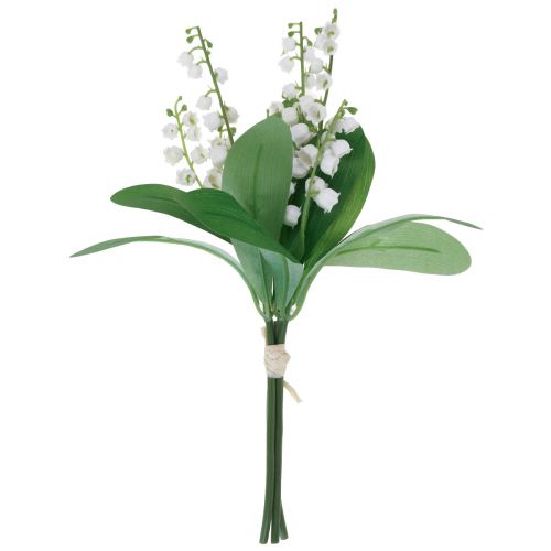 Artikel Dekorative liljekonval kunstige forårsblomster hvide 31cm 3 stk