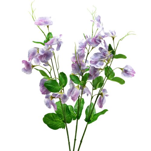 Artikel Kunstige Blomster Lilla Vikker Vicia Haveblomster 61cm 3stk
