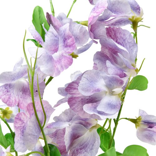 Floristik24 Kunstige Blomster Lilla Vikker Vicia Haveblomster 61cm 3stk